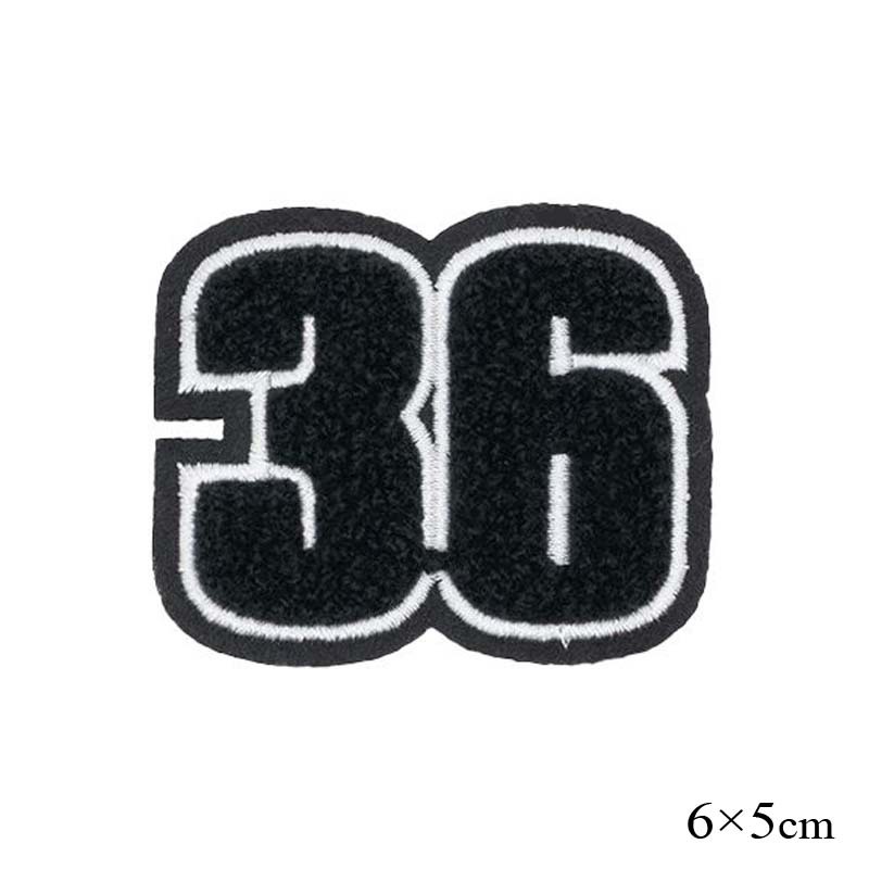 数字36帽子衣服裤子玩具裝飾毛巾綉花布贴 衣裤鞋刺绣标輔料厂家