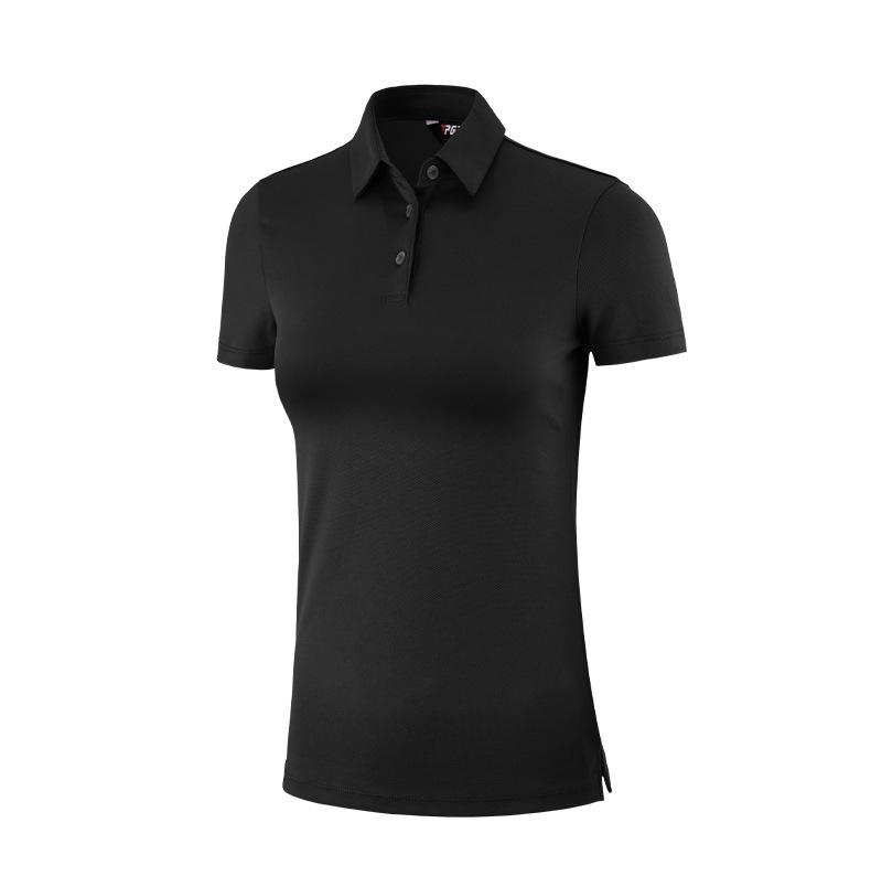Áo thun golf nữ ngắn tay thể thao thoáng khí — YF442-màu xanh đậm, YF442-màu đỏ, YF444-màu đỏ hoa hồng, YF442-Đen chi tiết 11