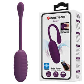 BI-014654HP成人用品外贸跨境APP远程遥控12频震动硅胶跳蛋多人连