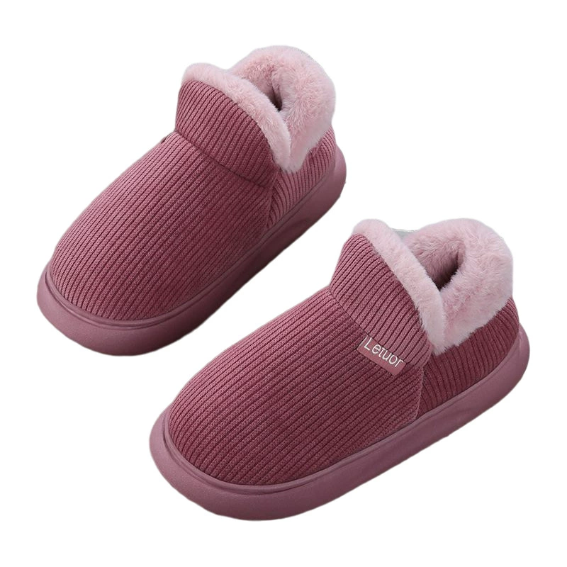 Удобные тапочки Slippers, зимняя обувь для любимого, нескользящая подошва с платформой