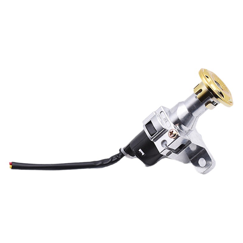 Cerradura de puerta de automóvil eléctrico Qiaoge 2 líneas / 4 líneas JOG100 bloqueo de alimentación interruptor de llave de automóvil de batería universal