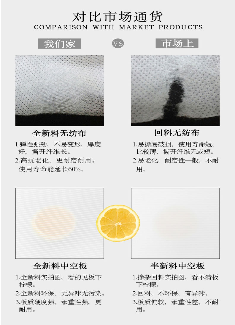 无纺布10层宽收纳挂袋衣柜挂袋衣服围巾帽子悬挂收纳袋 (1)