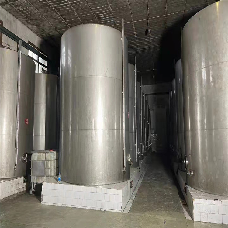 转让二手食品级储罐 20立方内盘管不锈钢储罐价格