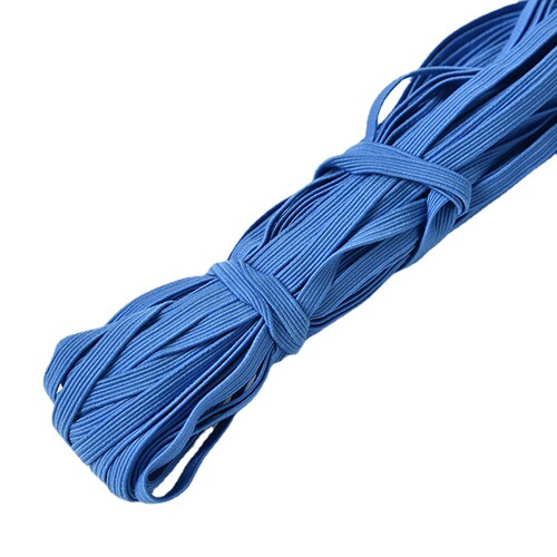Cashmere 6mm colored racing elastic flat rubber band weaving durable with cuff sleeve sleeve elastic