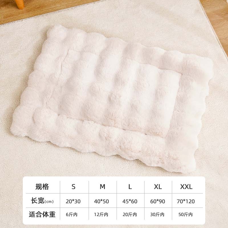 狗垫子冬季保暖宠物毛毯狗窝垫子狗狗垫子猫咪睡觉防撕咬宠物垫子|undefined