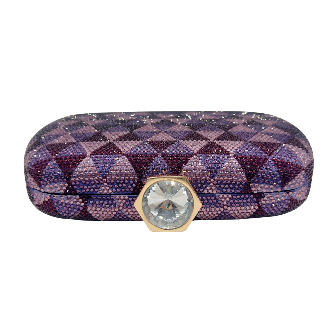 Clutch nữ đính đá lấp lánh hai mặt cầm tay dự tiệc — bạc, màu vàng, xanh lá cây, Xanh ngọc lam tốicolor chi tiết 6
