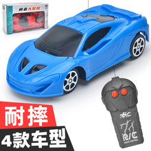 地摊爆款电动遥控2通赛车儿童跑车男孩车模型玩具批发一件代发
