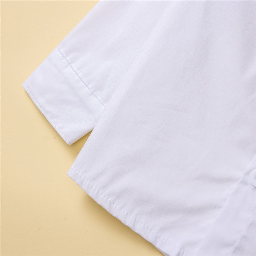 Spring and Autumn New Gentleman's Set Fashion Boys' Baby White Tie Shirt+Strap Pants_voghion.com
