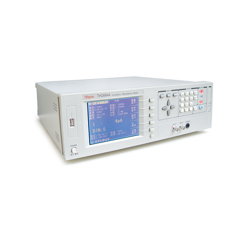 同惠TH2684A高精度台式宽范围绝缘电阻仪漏电流电压仪