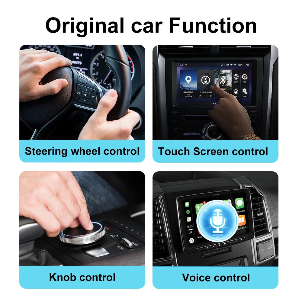 Orange Carplay Box Wired to Wireless Android Auto Car Interconnection Box Wireless Carplay Box