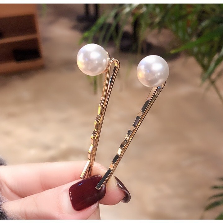 Fermaglio per capelli geometrico in metallo stile coreano perla_voghion.com