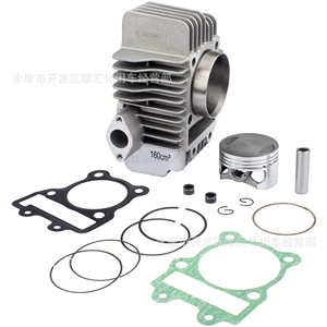 Motosiklet hissələri Yinxiang Yx 160Cc mühərrik silindr bloku, porşen, porşen halqası, pin