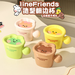 minini 高価値マグカップ朝食カップ漫画かわいいカップルウォーターカップオフィスホームコーヒーカップ