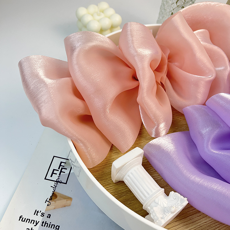 Women's Simple Style Bow Knot Organza Handmade Hair Clip display picture 21