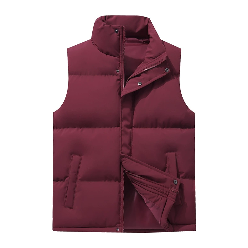 (Cross-border trading), trend fashionable universal cotton vest sleevless with down, feather stuffing