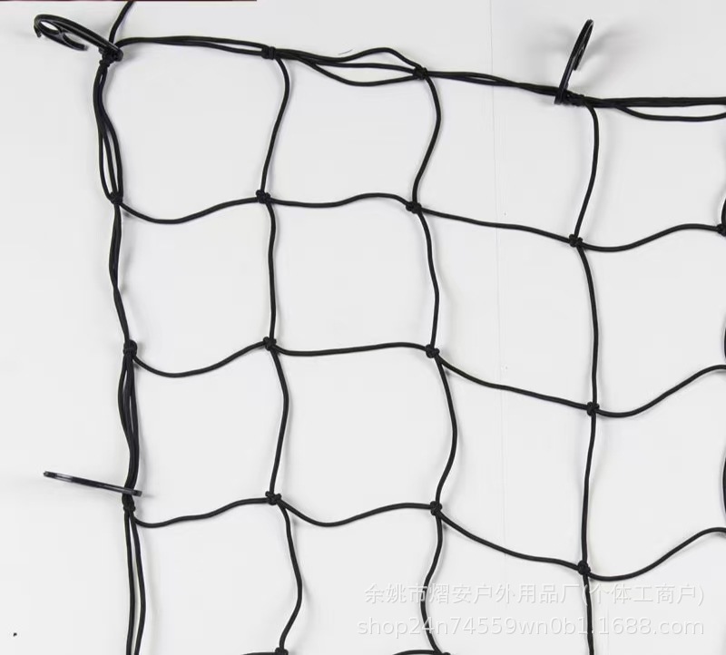 120X90Cm Roof Luggage Net Cargo Elastic Net Pocket Off-Road Vehicle Luggage Rack Net Suv Car Net Pocket Customization