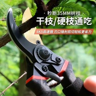 Garden tools pruning shears special scissors SK5 steel coarse branch shears labor-saving fruit tree shears wholesale