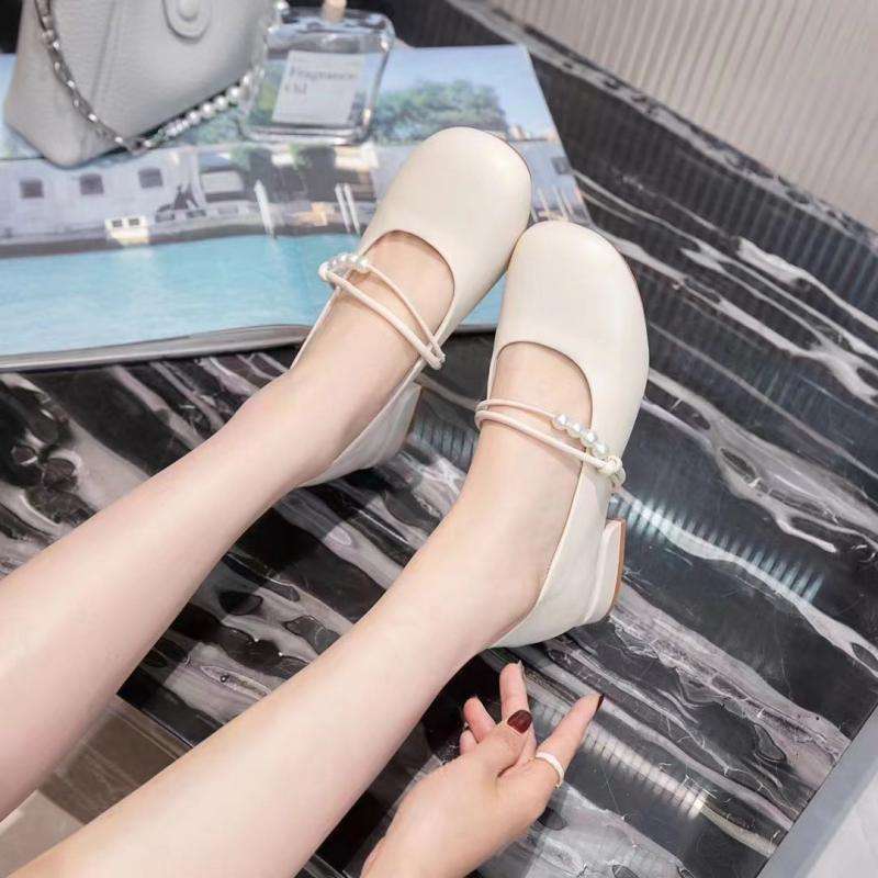 Soft Leather Chinese Style 2025 Summer New Single Fairy Loafers Super Popular Mary Jane Grandma Shoes_vogvips.com