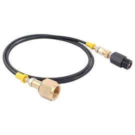 图片色 材质:金属 CO2 罐适配器 罐适配器高压软管 汽水软管 钢瓶