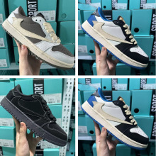 莆田鞋纯原高版本AJ低帮鞋倒勾系列男女鞋学生休闲运动鞋子透气