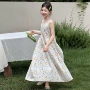 夏季无袖新款好看背心裙