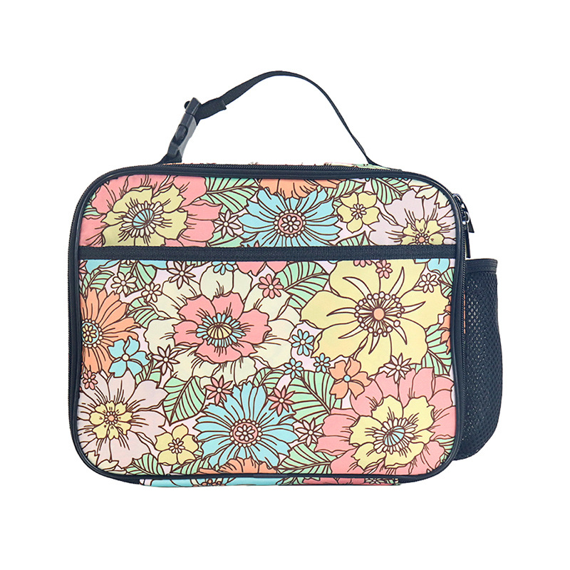 Bolso bento transfronterizo, bolsa aislante portátil, caja de almuerzo para estudiantes engrosados, bolsa de comida, se puede obtener al por mayor de fabricantes de equipaje personalizado