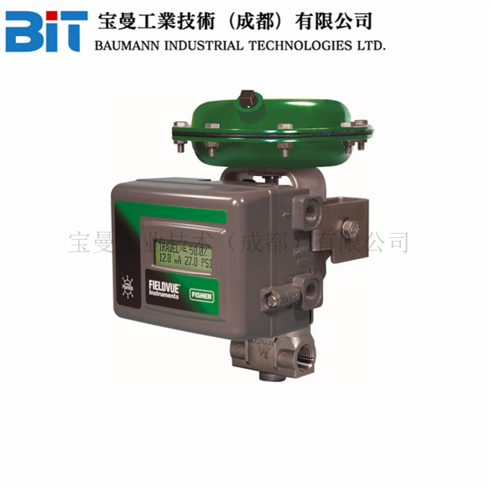 美国艾默生Baumann 51000高压低流量控制阀费希尔气动调节阀包邮