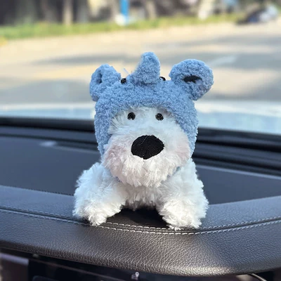 Sürətlər qutusu və əl tormozu başlıqları West Highland Puppy Car - elephant-hat-west-highland-ornament