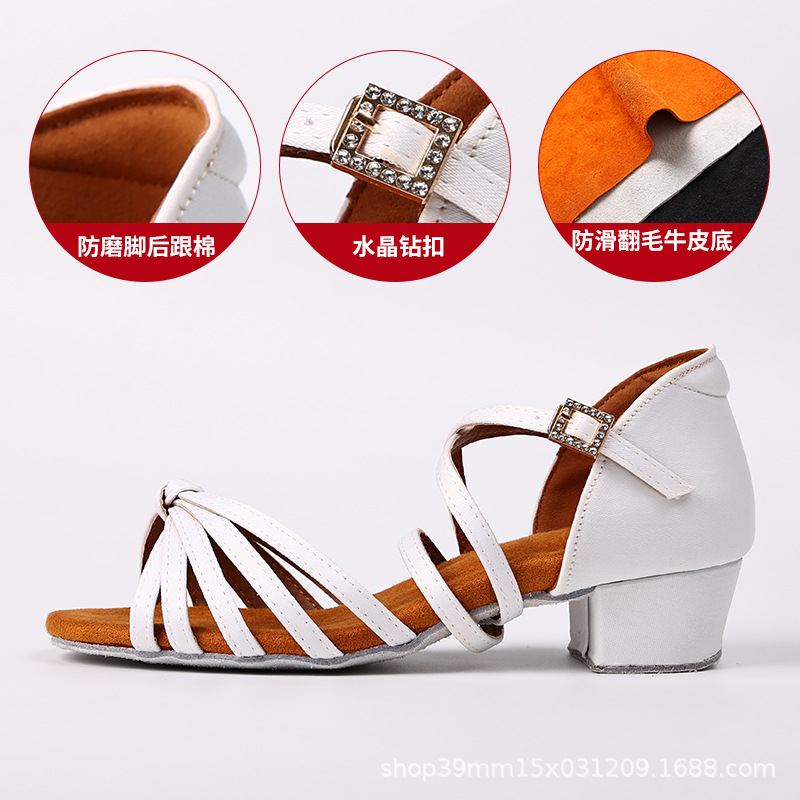 3.5cm heel (knotted white) / 24