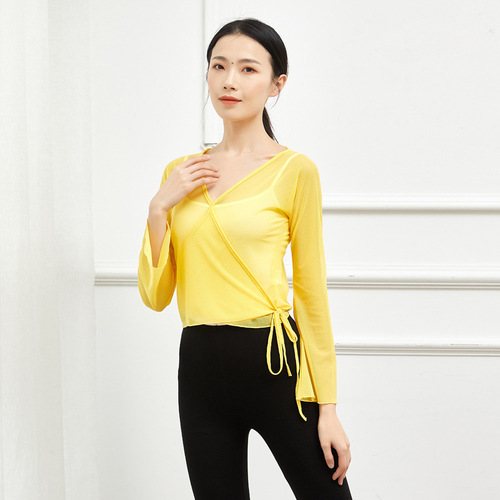 Ballet dance practice clothing for women, adult classical dance clothing, rhyme clothing, square dance clothing, body clothing, ethnic dance clothing