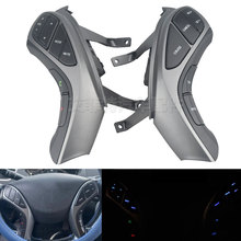 适用朗动多功能方向盘按键带蓝牙定速巡航音量控制按钮开关改装