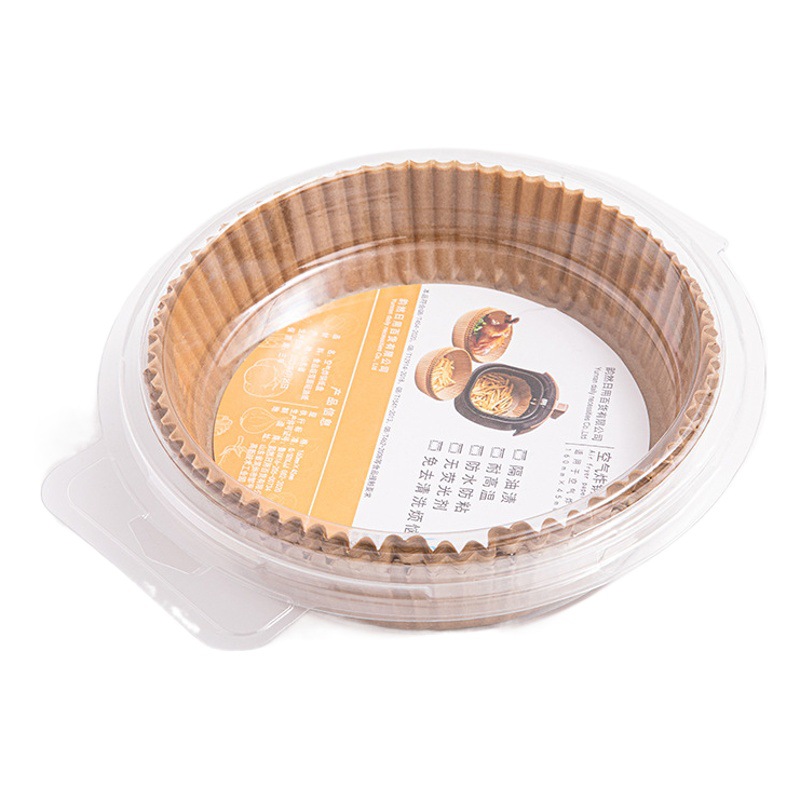 Papel de Silicona para Freidora de Pulpa de Madera Resistente a Altas Temperaturas para Repostería image 1