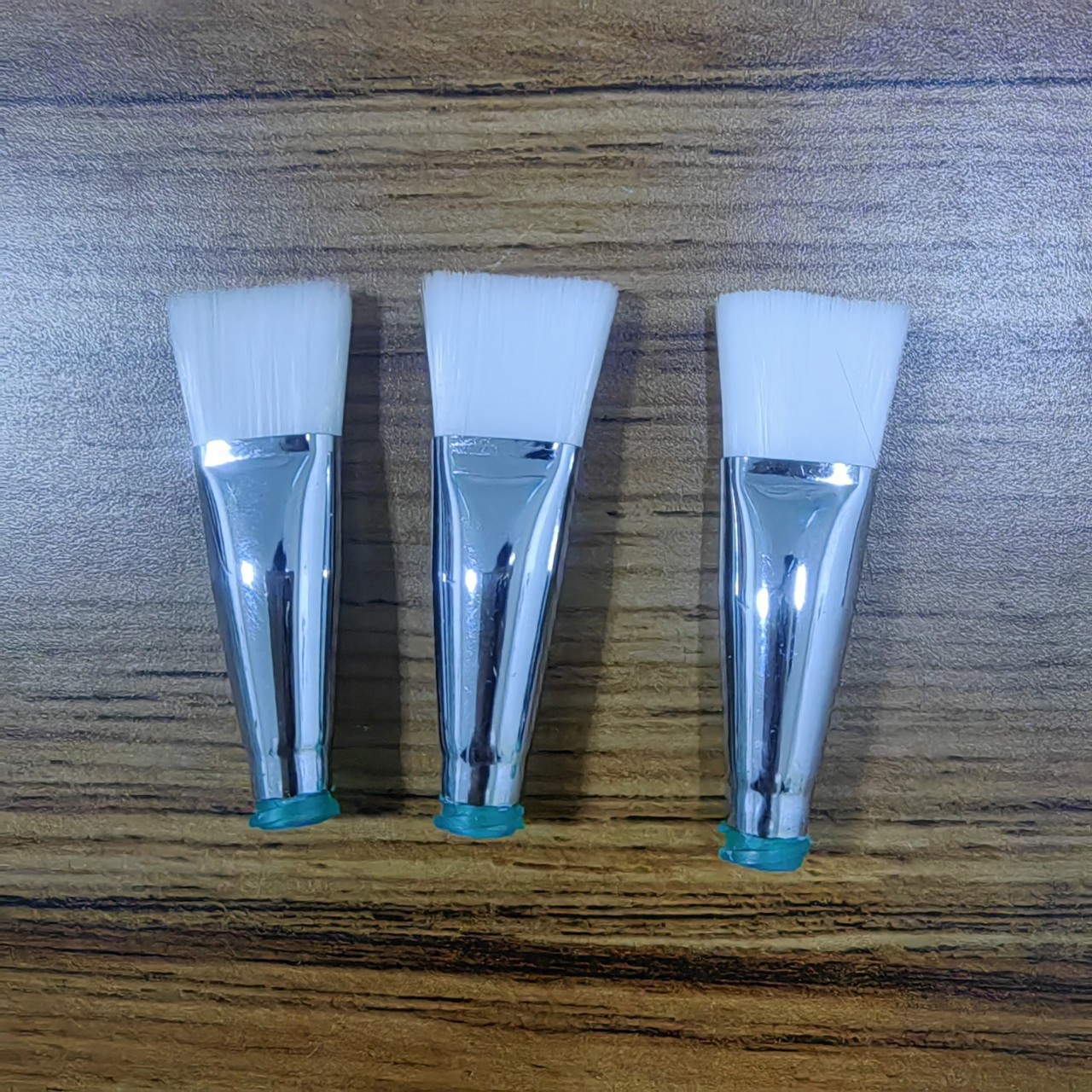 涂胶机10MM白色毛点胶毛刷 棕色扁圆管大刷头点胶刷批发价销售