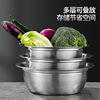 Germany CCKO304 stainless steel pot home dishes and noodle knead kitchen washing pots washing basin soup pelvis egg basin