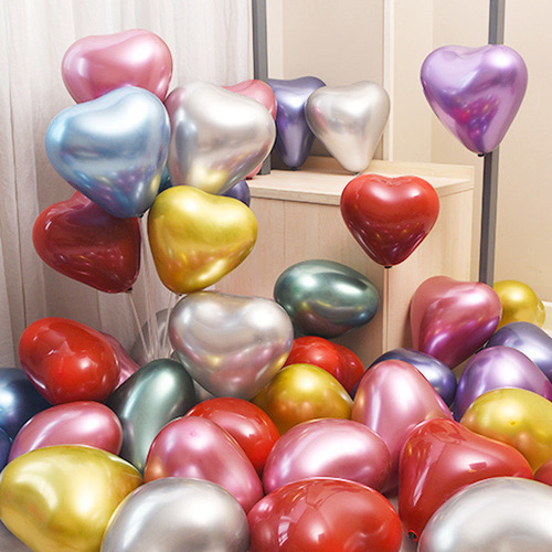 Valentine's Day wedding arrangement love balloon 10-inch latex double-layer balloon proposal confession party decoration balloon