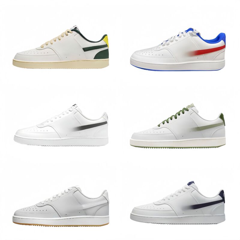 Putian Shoes Court Vision Men's and Women's Sports Shoes, Low-top Retro Breathable Durable White Sneakers for Autumn and Winter, Cross-border Putian Shoes Court Vision Men's and Women's Sports Shoes, Low-top Retro Breathable Durable White Sneakers for Autumn and Winter, Cross-border