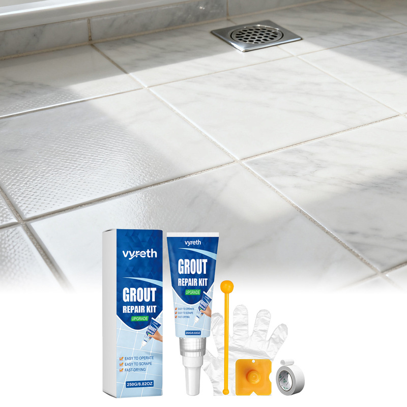 vyreth Tile Grout Sealer Waterproof and Anti-Mold Grout for Home Kitchen and Bathroom Wall and Floor Tiles