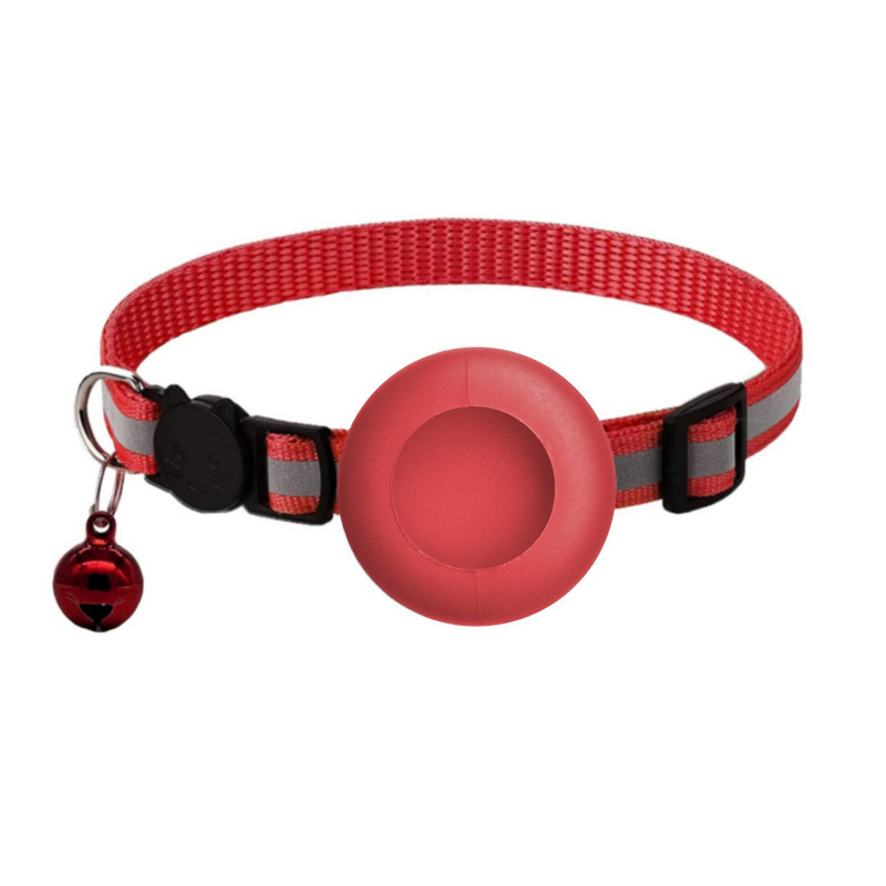 En stock modelo caliente 2025 adecuado para funda protectora de rastreador Airtag posicionamiento de mascotas anti-pérdida mini anti-pérdida.