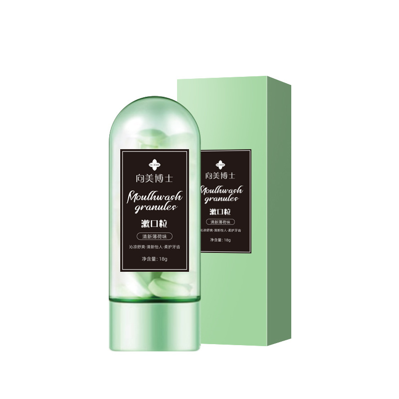 Portable Probiotic Tooth Cleaning Tablets