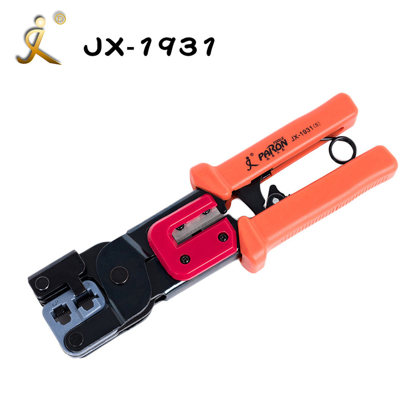 Multifunctional Crystal Head Pliers Network Crimping Pliers Multi-Purpose Network Cable Pliers 6P8P Network Crystal Head with Crimping Tool