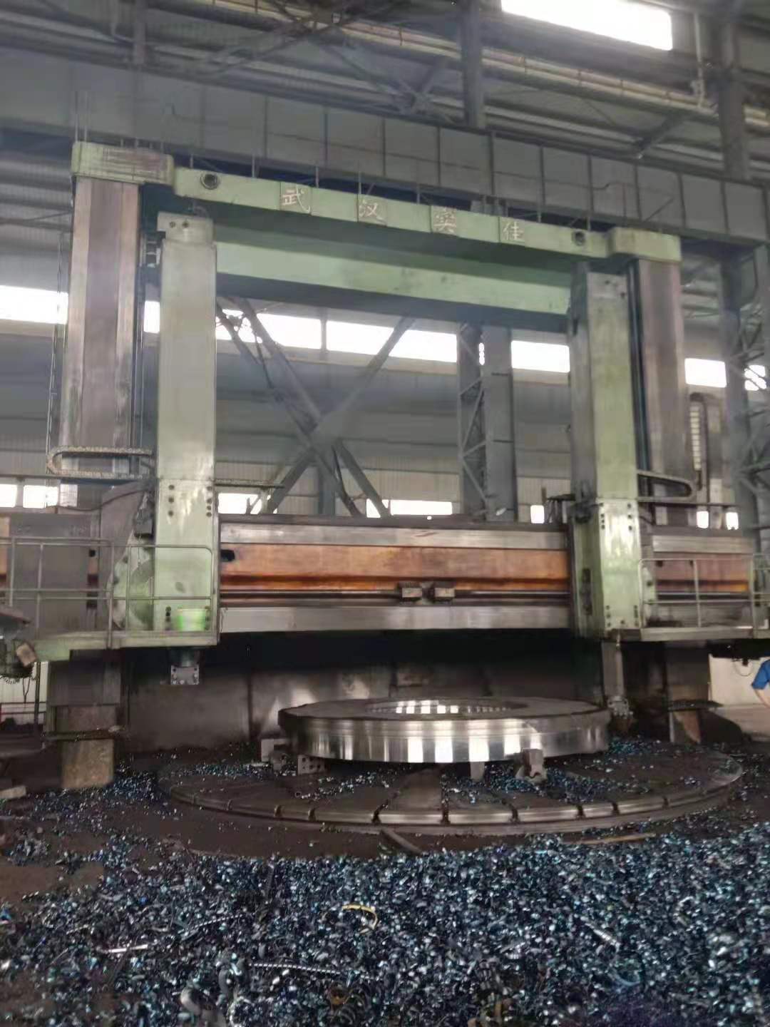 出售二手武汉实佳8米双刀架数控立车二手数控立车二手车床