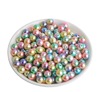 DIY Korean version of jewelry accessories direct perforated Pole blue purple fantasy imitation pearl ABS imitation pearl colorful pearl mermaid skewers beads