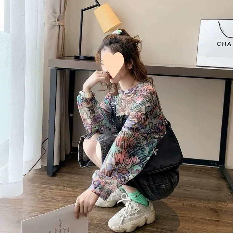 Женская шифоновая рубашка с кружевным низом, дизайнерская нишевая модель, новинка 2025 года, французский ретро стиль, летняя мода