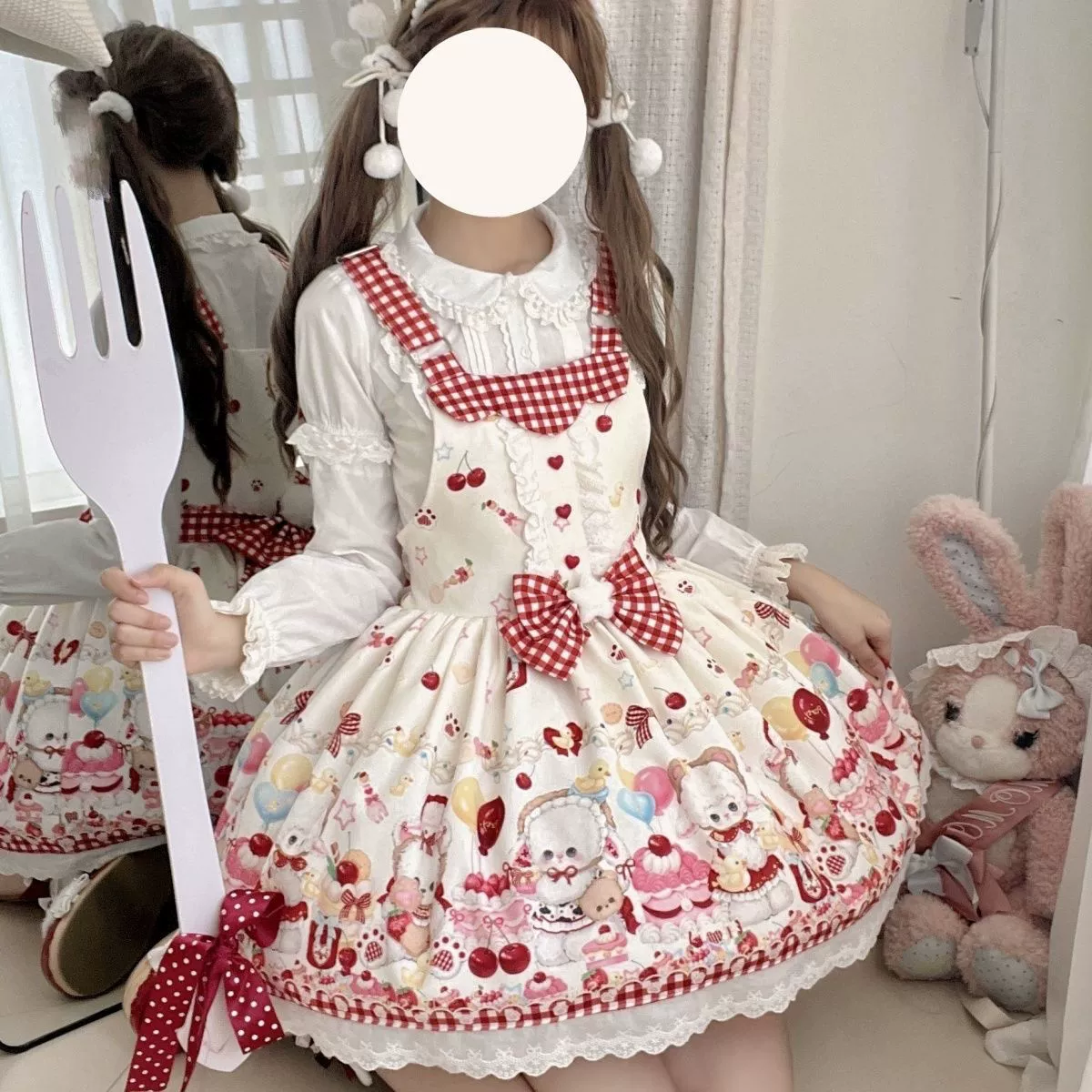 Оригинальные универсальные подтяжки, стиль Lolita, Lolita Jsk