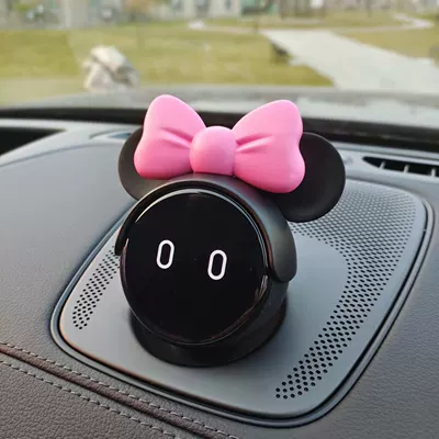 Weilai nomi hat et5et7es6ec6 Mickey Minnie headdress robot helmet car interior decoration supplies (Other Automotive Interior Supplies) - pink-minnie