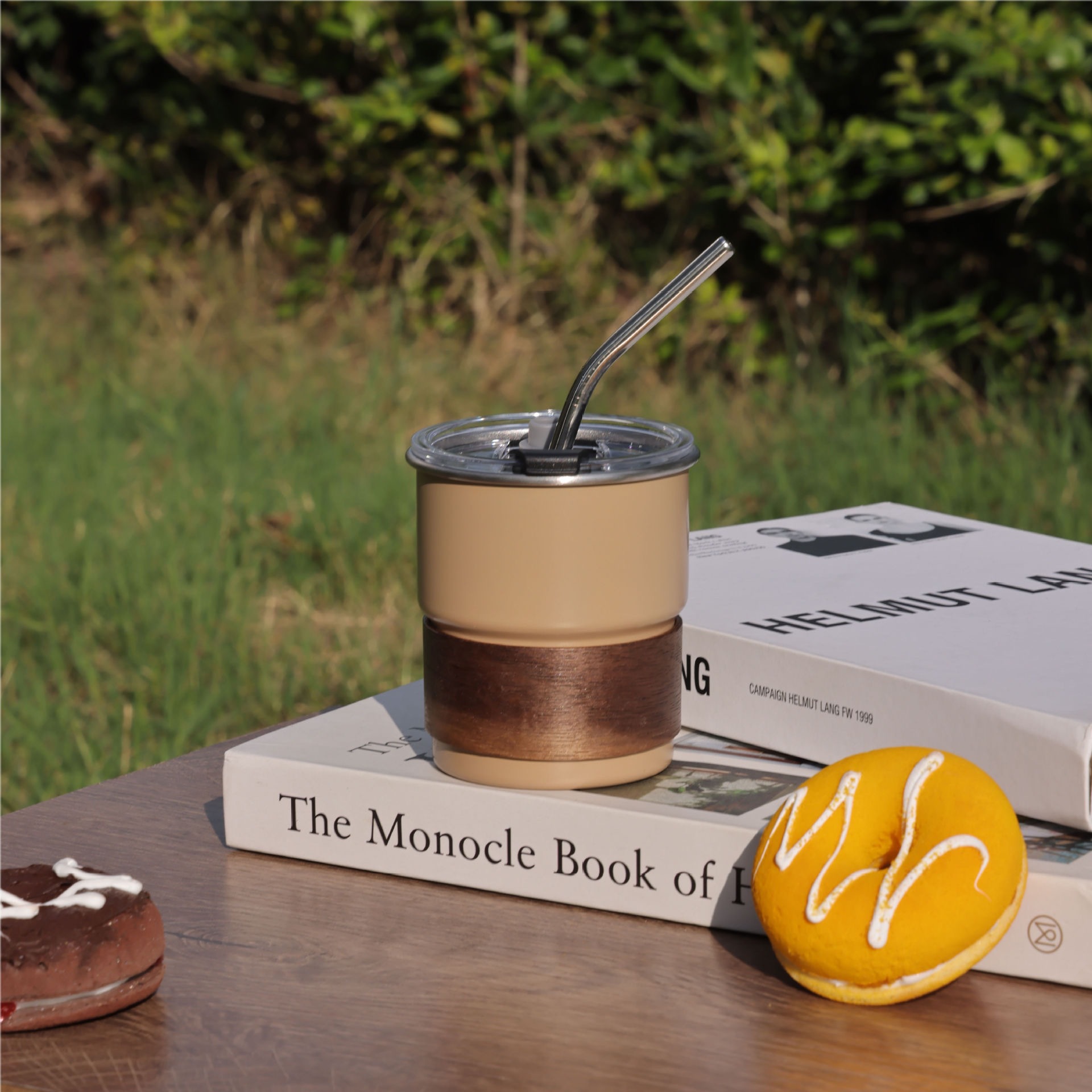 304 tazas de acero inoxidable taza de café con tapa taza de agua al por mayor personalizada estilo portátil al aire libre simple