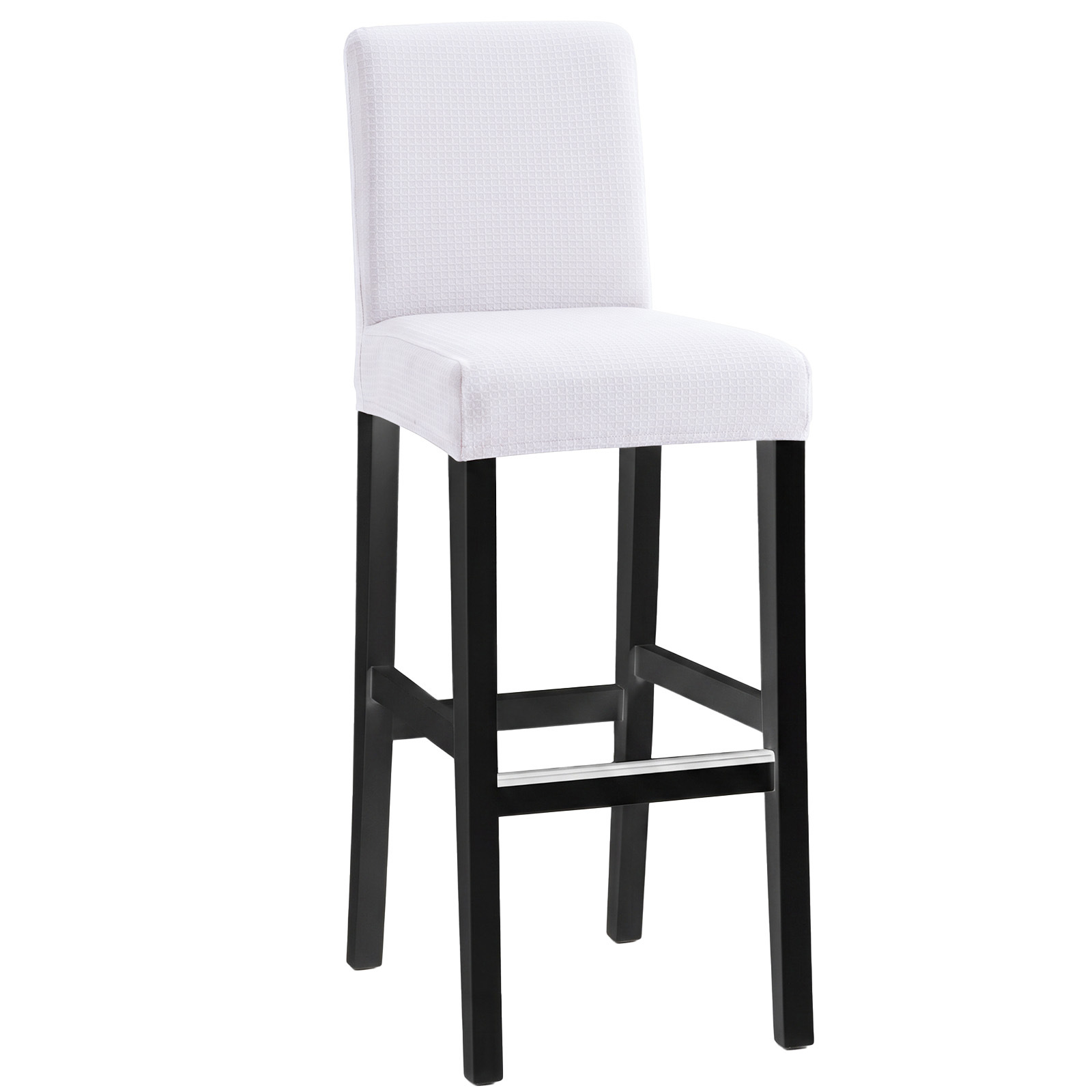 Transfronterizo spot a prueba de derrames pequeño cuadrado elástico cubierta de silla de bar todo incluido grueso cubierta de taburete alto cubierta de bar cubierta de hotel cubierta de silla