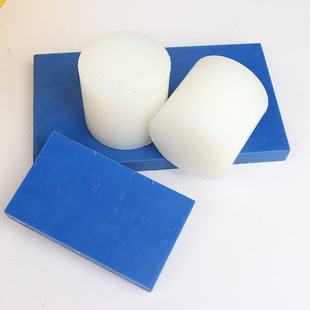Factory Direct Supply Wear-Resistant Blue Nylon Plate Pa66 High Toughness Oil-Containing Mc901 White and Black Nylon Round Rod Zero Cut