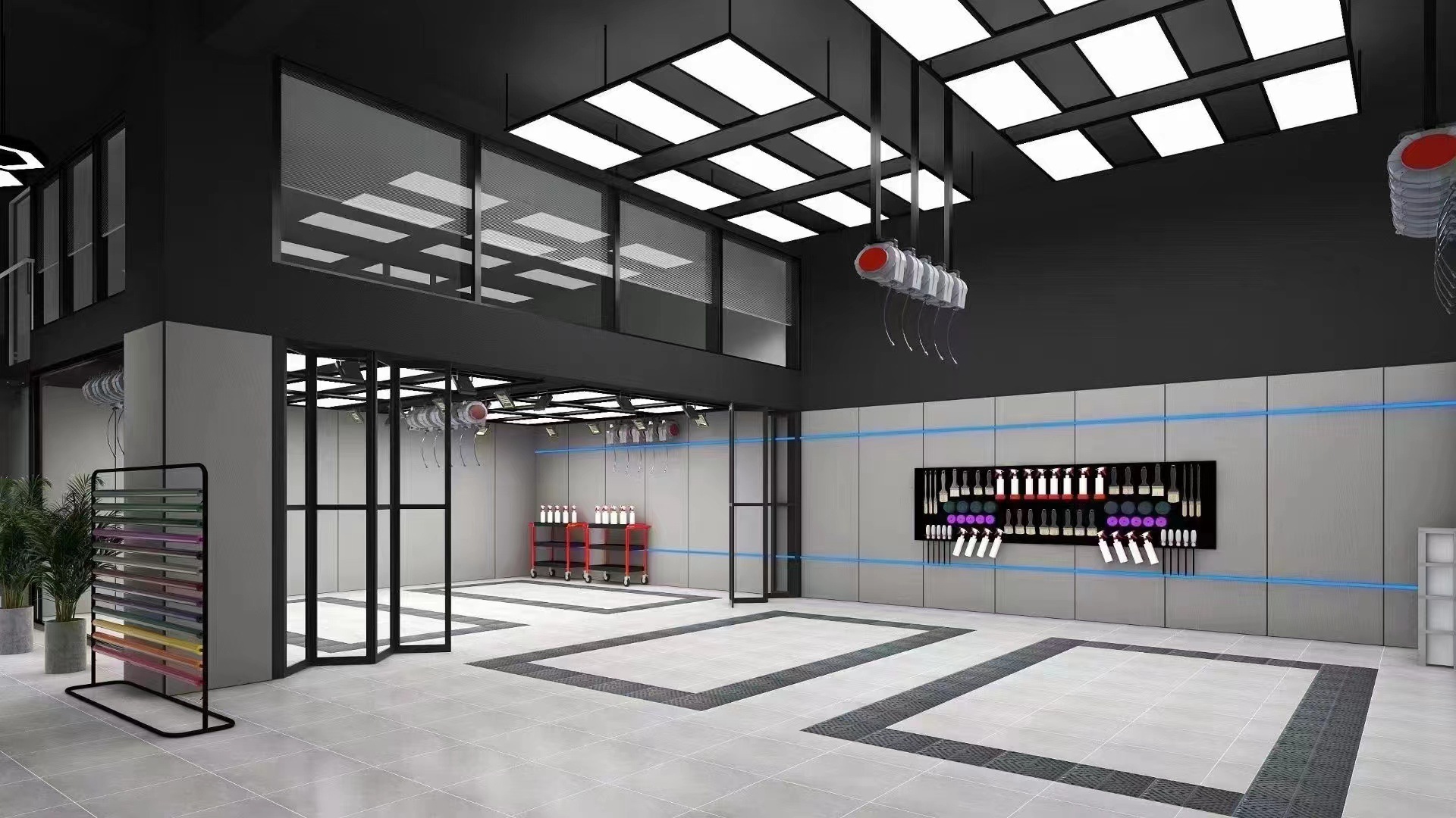 와이드 바디 9각형 그리드(허니콤 패널 제외)