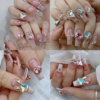 Transparent accessory for manicure, fake nails for nails, wholesale